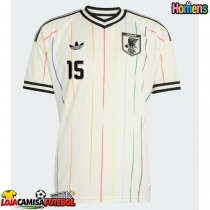Camisa de Futebol Japão Daichi Kamada #15 Equipamento Secundário Mundo 2026 Manga Curta